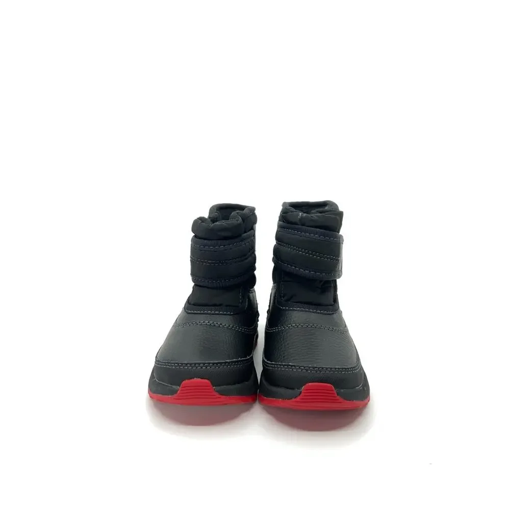 UGG Taney Weather Black Red Kids Boots Size 7